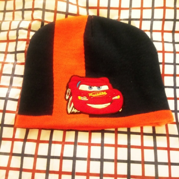 lightning mcqueen beanie